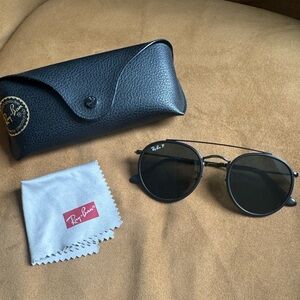 Ray-Ban Polarized Round Double Bridge